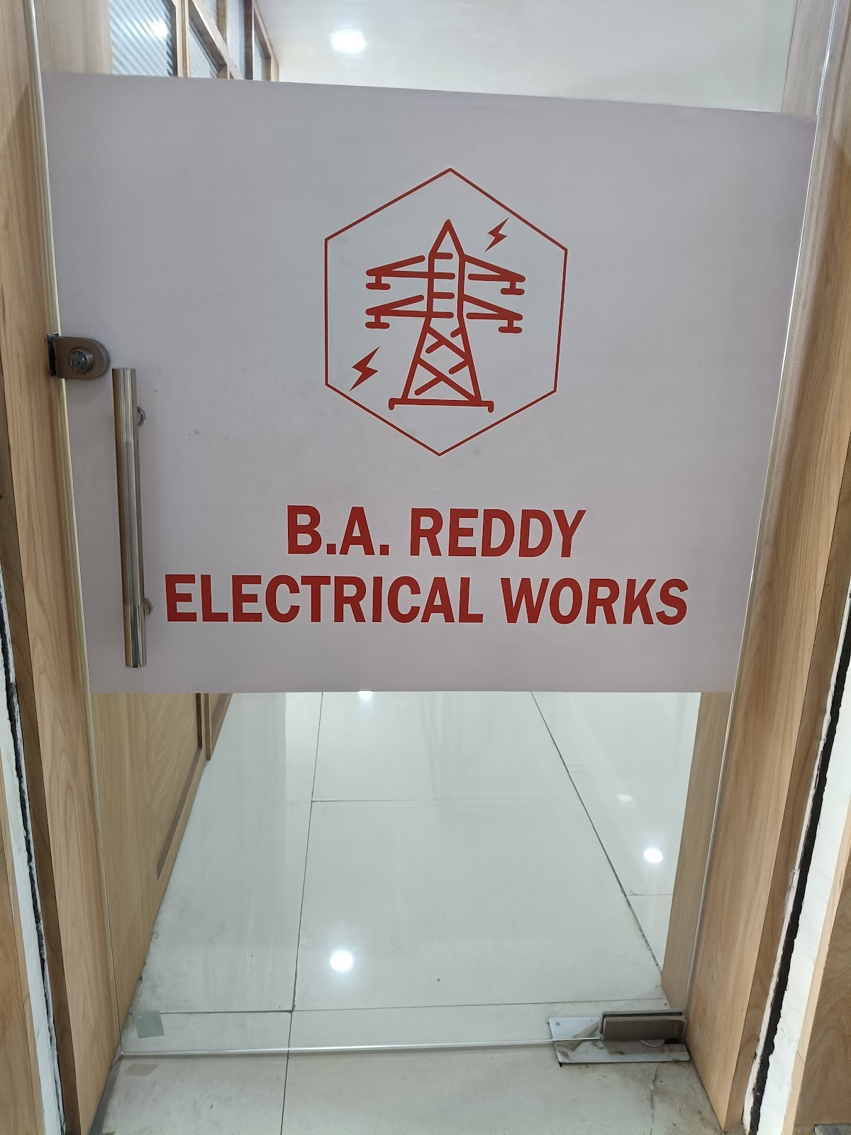 M/S B A REDDY ELECTRICAL WORKS M/S B A REDDY ELECTRICAL WORKS