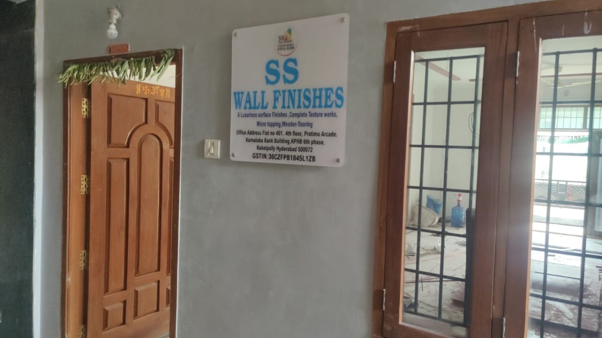 SS Wall finishes SS Wall finishes